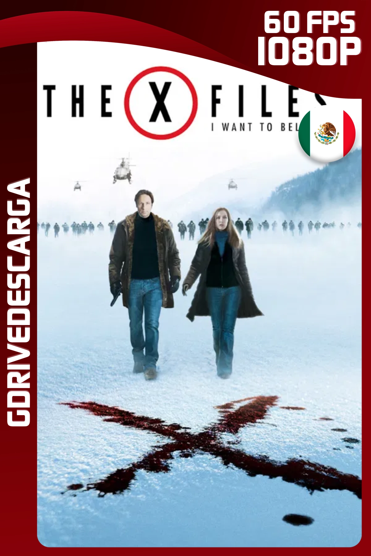 Los Expedientes Secretos X: Quiero Creer​(2008) BRRIP 1080p 60 FPS Latino-Inglés