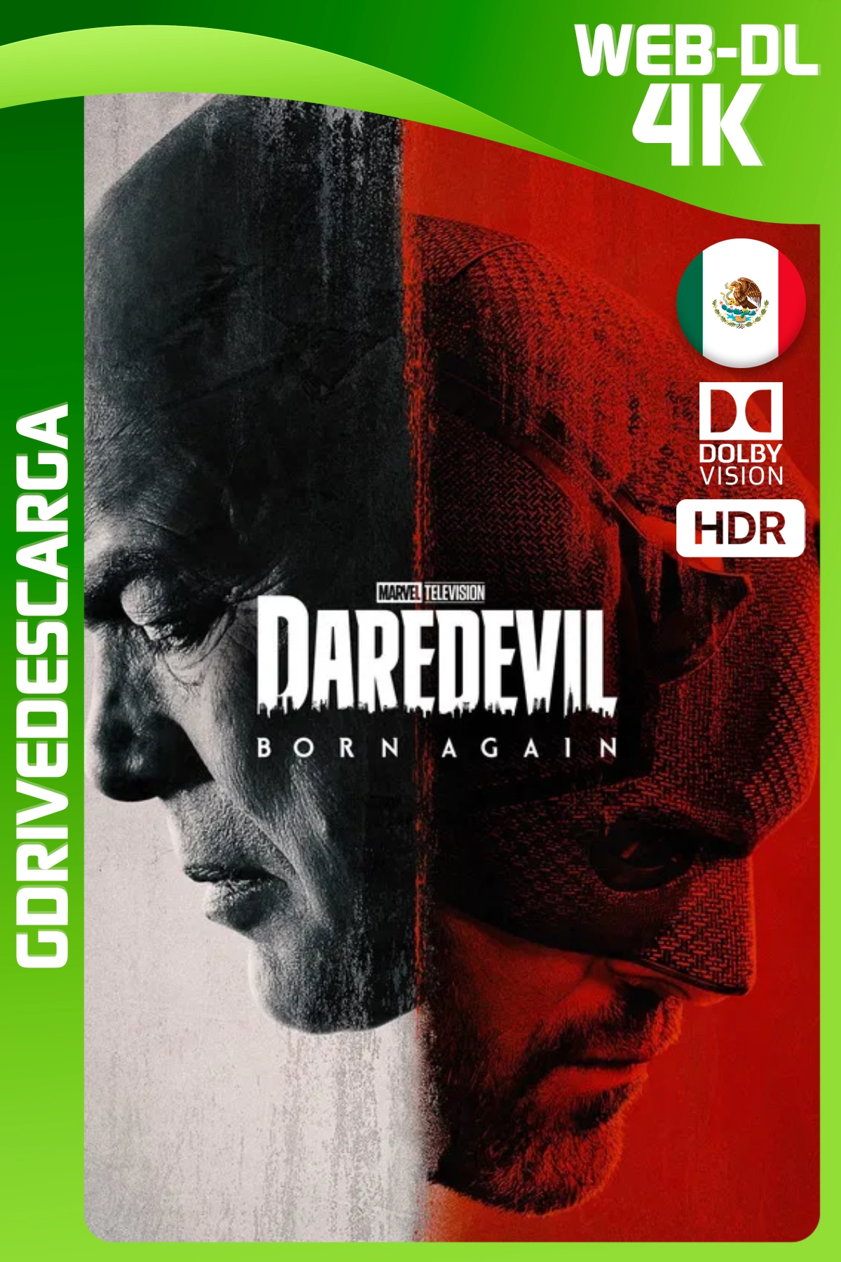 Daredevil: Born Again (2025) Temporada 1 [09/09] DSNP WEB-DL 4K HDR DV Latino-Inglés