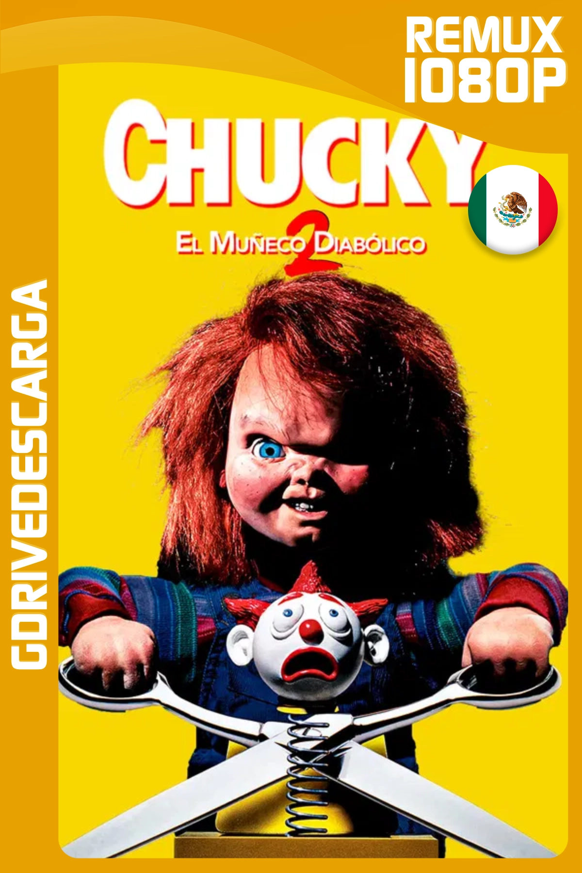 Chucky: El Muñeco Diabólico 2 (1990) BDREMUX 1080p Latino-Inglés