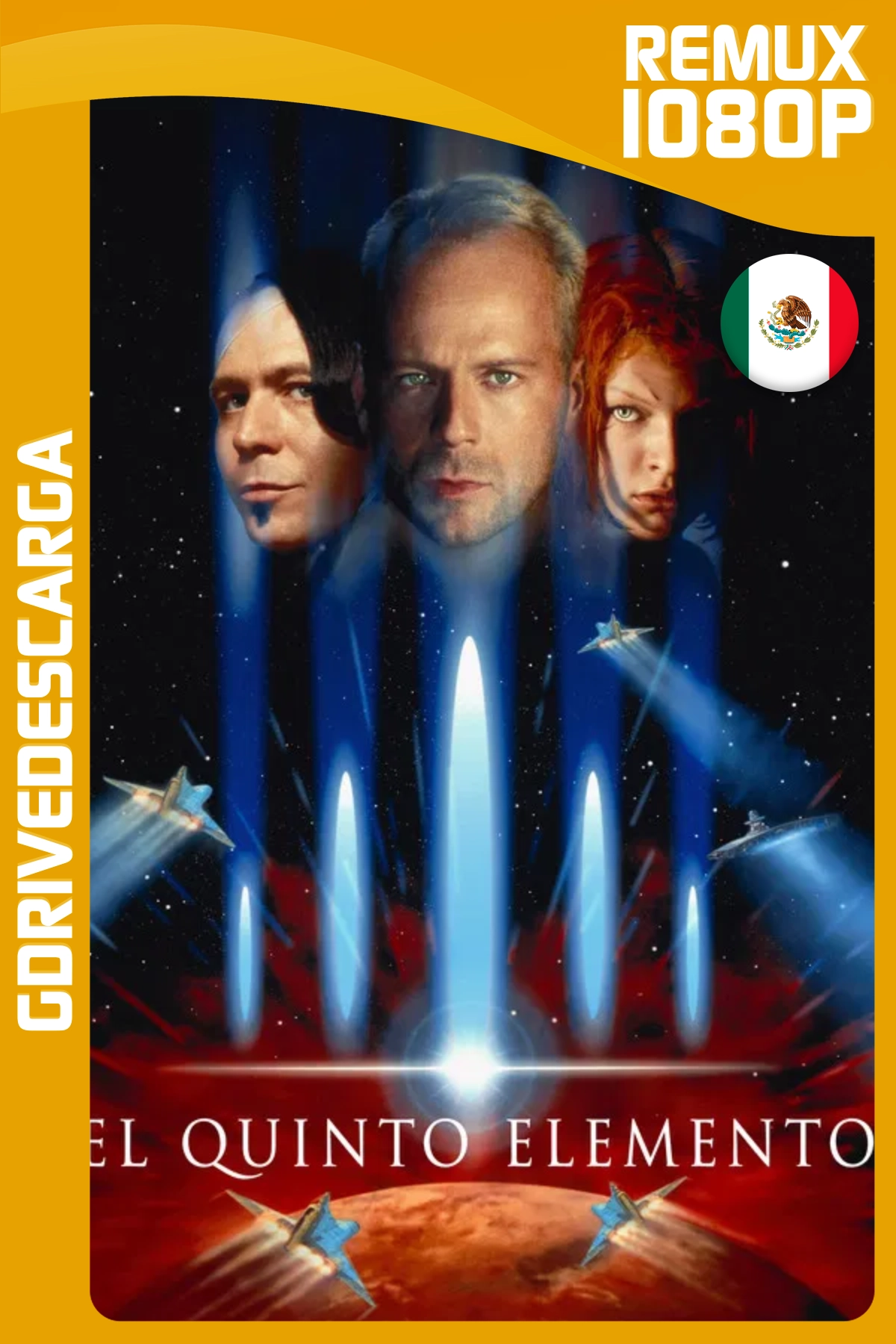El Quinto Elemento (1997) BDREMUX REMASTERED 1080p Latino-Inglés