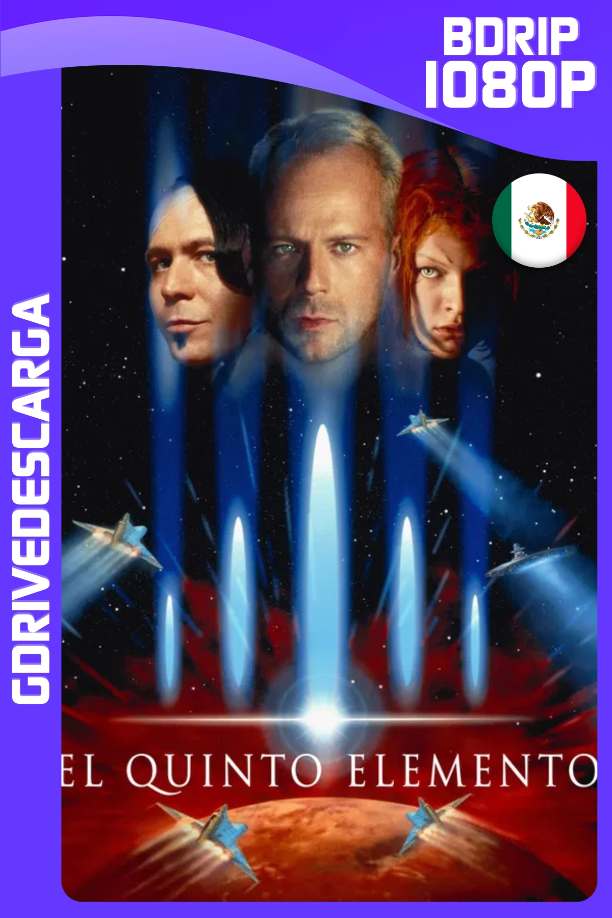 El Quinto Elemento (1997) BDRIP REMASTERED 1080p Latino-Inglés