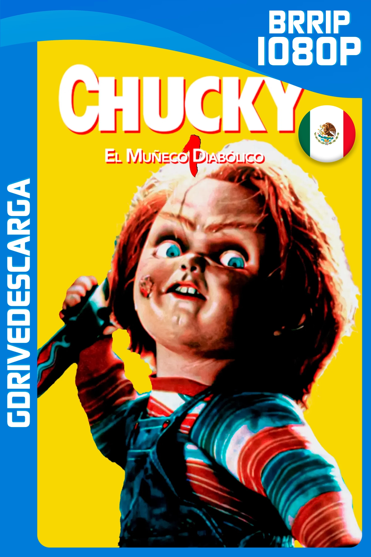 Chucky, El Muñeco Diabólico (1988) BRRIP REMASTERED 1080p Latino-Inglés