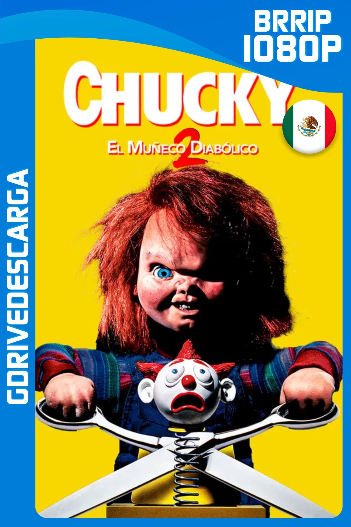 Chucky: El Muñeco Diabólico 2 (1990) BRRIP 1080p Latino-Inglés
