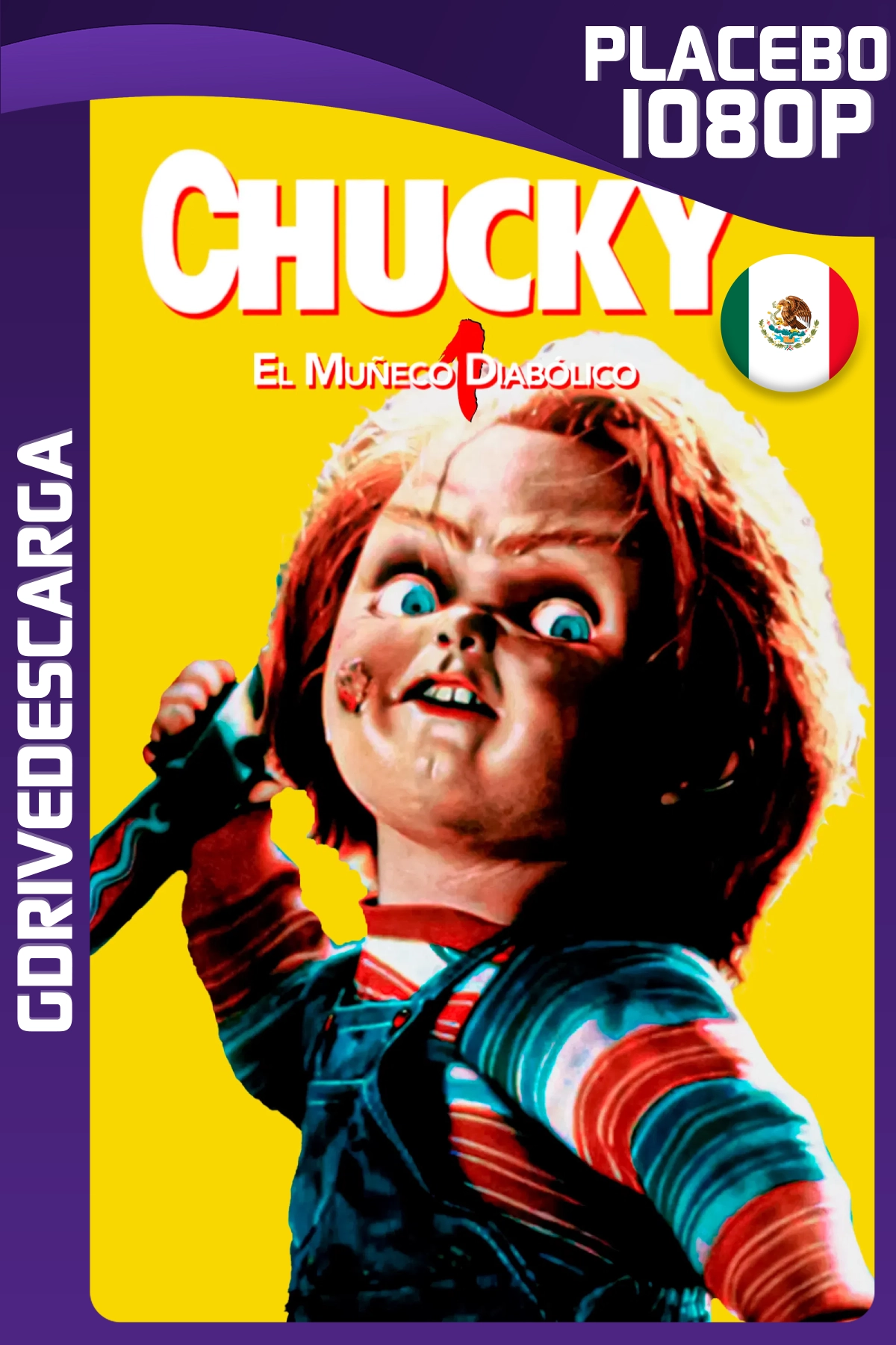 Chucky, El Muñeco Diabólico (1988) PLACEBO REMASTERED 1080p Latino-Inglés
