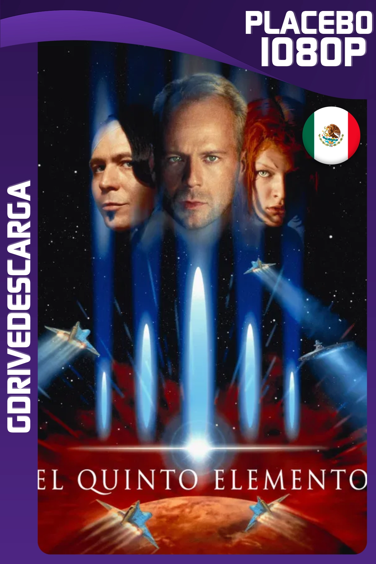 El Quinto Elemento (1997) PLACEBO REMASTERED 1080p Latino-Inglés