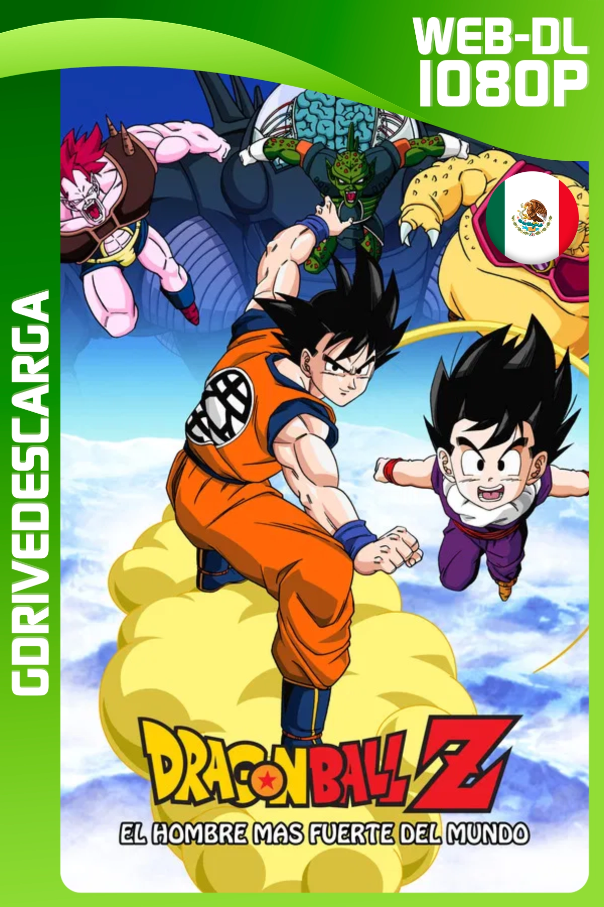 Dragon Ball Z: El Hombre Más Fuerte de Este Mundo (1990) AMZN WEB-DL 1080p Latino-Inglés