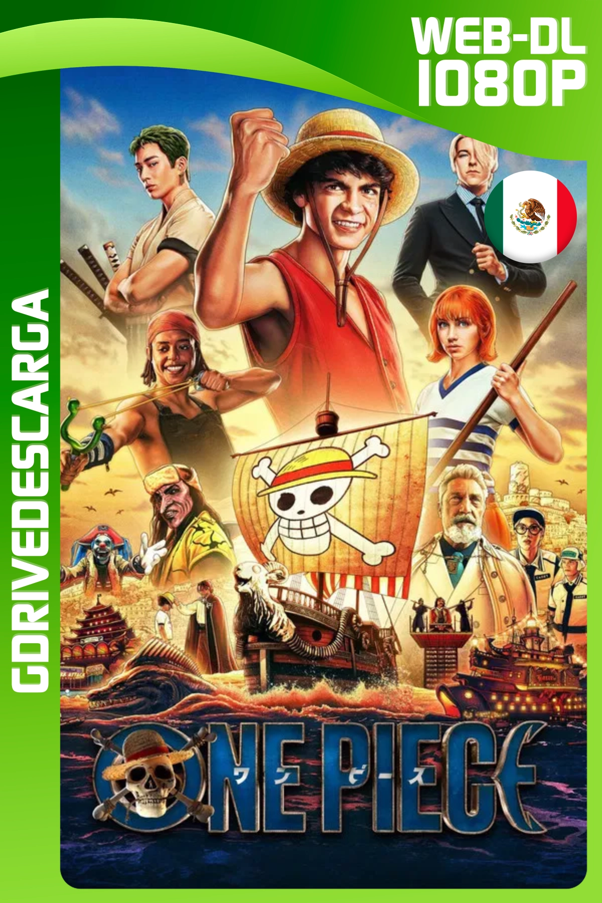 One Piece (2023-2026) NF Temporada 1 y 2 [16-16] WEB-DL 1080p Latino-Inglés