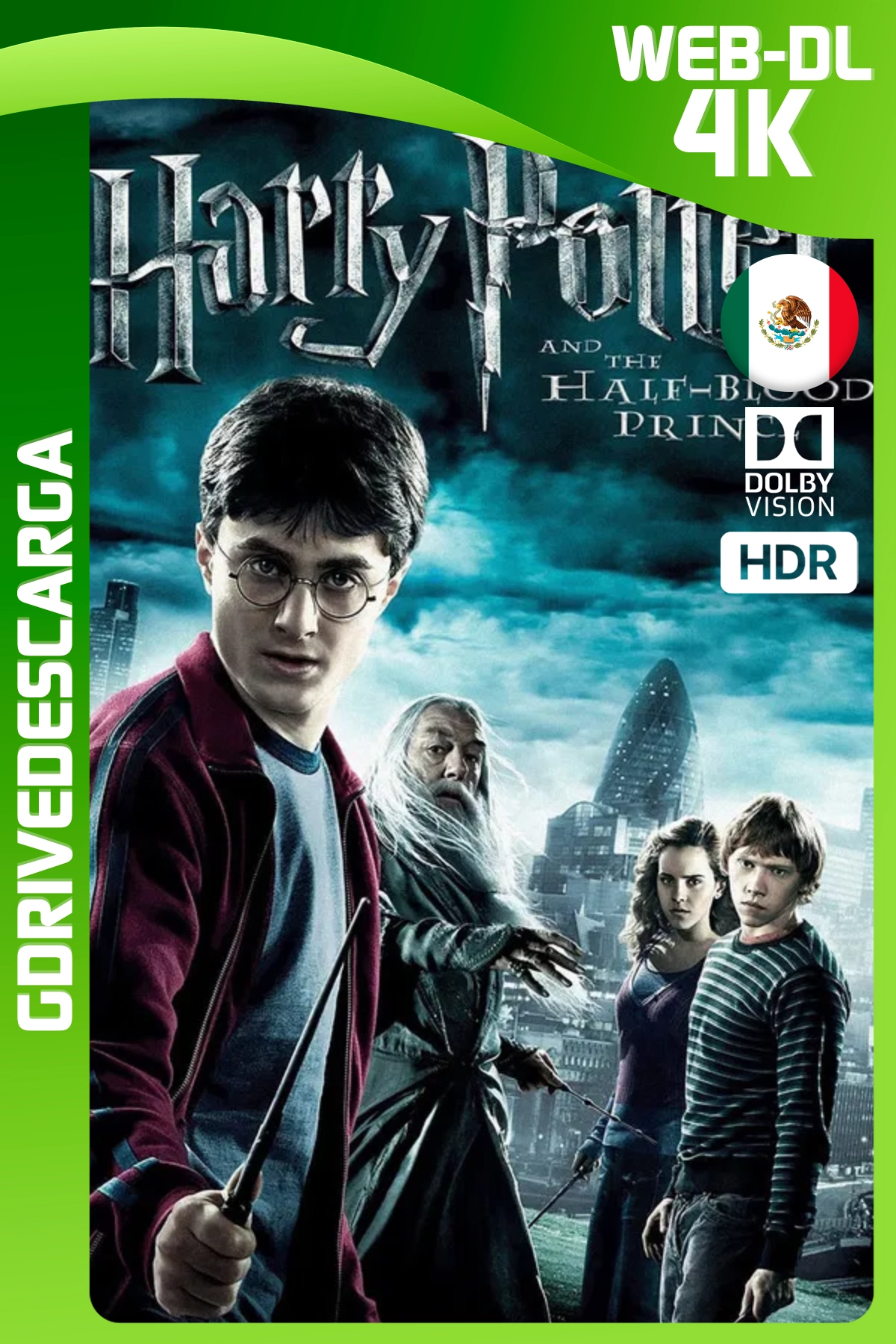 Harry Potter y el misterio del príncipe (2009) HMAX WEB-DL 4K DV HDR10 Latino-Inglés-Castellano