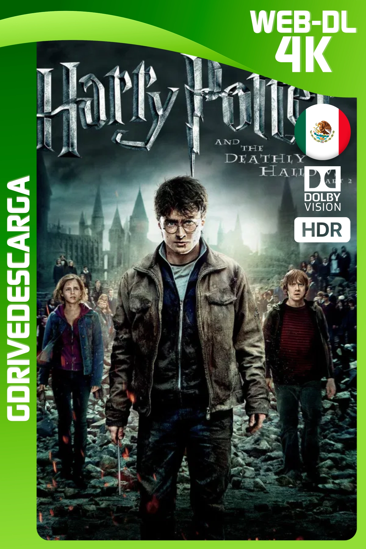 Harry Potter y las Reliquias de la Muerte – Parte 2 (2011) HMAX WEB-DL 4K DV HDR10 Latino-Inglés-Castellano
